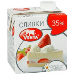 Отзыв о Сливки Venta 35%