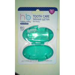 Отзыв о Зубная щетка на палец Happy Baby Tooth Care