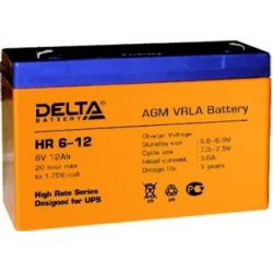 Отзыв о Аккумуляторная батарея Delta HR 6-12 (6V 12Ah)