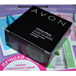 Отзыв о Тональная пудра для лица "Спокойное сияние" Avon