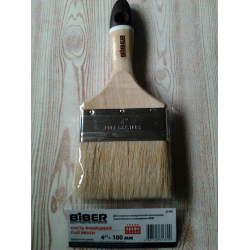 Отзыв о Кисть флейцевая малярная Biber Flat Brush