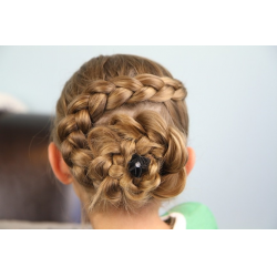 Детские прически на длинные волосы: мастер-класс и видео
