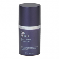 Отзыв о Маска для лица The Saem Gem Miracle Black Pearl O2 Bubble Mask