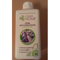 Отзыв о Гель для стирки белья Clean Home "Универсальный"