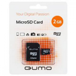 Отзыв о Карта памяти Qumo MicroSD Card 2 gb