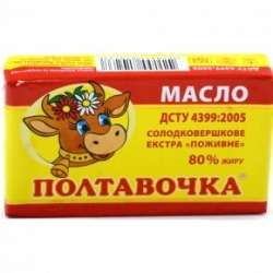 Отзыв о Сливочное масло "Полтавочка" 80%