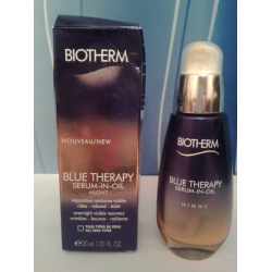 Отзыв о Ночная восстанавливающая сыворотка Bioterm Blue Therapy serum-in-oil night