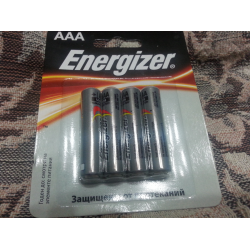 Отзыв о Батарейки Energizer AAA