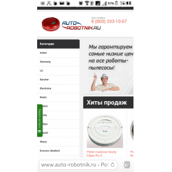 Отзыв о Auto-robotnik.ru - интернет-магазин роботов пылесосов