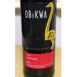 Отзыв о Вино сухое красное Obikwa Pinotage