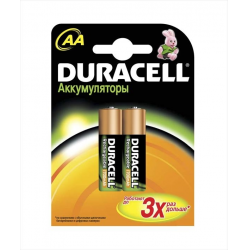 Отзыв о Аккумуляторные батарейки Duracell AA/HR6/1700 mAh