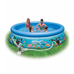 Как собрать бассейн piscina easy set