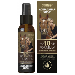 Отзыв о Купаж масел Лошадиная сила Top 10 Oils Formula для роста и глубокого восстановления волос