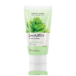 Отзыв о Скраб для лица Oriflame Love Nature Алоэ вера