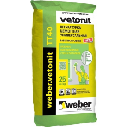 Отзыв о Штукатурка Weber Vetonit TT40