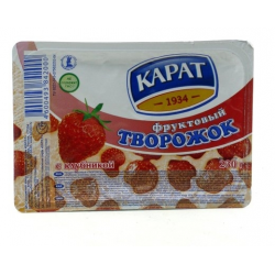 Отзыв о Фруктовый творожок "Карат"