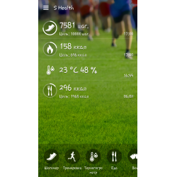 Отзыв о S Health - приложение для Android