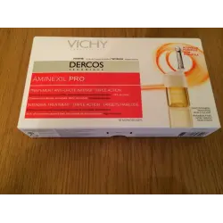 Отзыв о Восстанавливающие ампулы против выпадения волос Vichy Dercos Technique Aminexil Pro