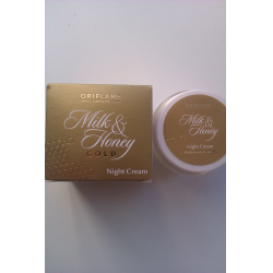 Отзыв о Ночной крем для лица Oriflame "Milk&Honey Gold"