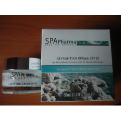 Отзыв о Осветляющий крем для лица Peer Pharm Spa Pharma SPF 15