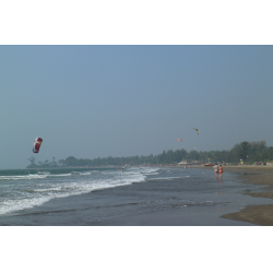 Пляж Морджим в Гоа, Индия
