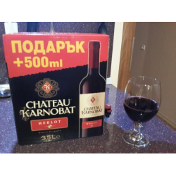 Отзыв о Красное сухое вино Chateau Karnobat Merlot