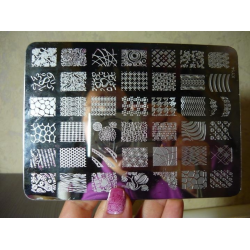 Отзыв о Пластина для стемпинга Stamping Nail Art Plate 14 XY