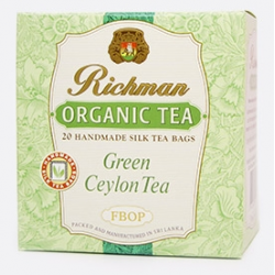 Отзыв о Чай Richman Organic Tea Green Ceylon Tea