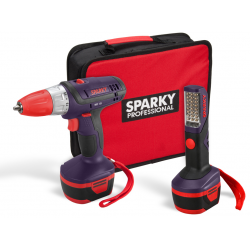 Отзыв о Аккумуляторная дрель-шуруповерт Sparky BR2 12E с фонарем FL 12L