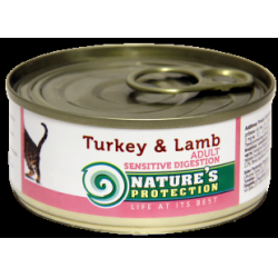 Отзыв о Консервы для кошек Nature's Protection "Turkey&Lamb" Sensitive Digestion