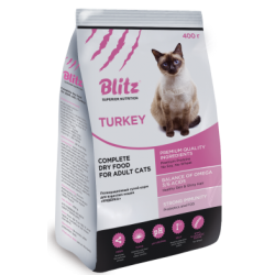 Отзыв о Корм Blitz Adult Cat с мясом индейки