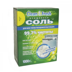 Отзыв о Соль для посудомоечных машин Clean&Fresh