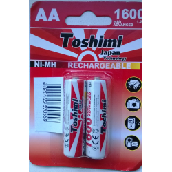 Отзыв о Аккумуляторные батареи Toshimi AA 1600 mAh (AA)