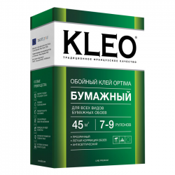Отзыв о Обойный клей Kleo Optima бумажный