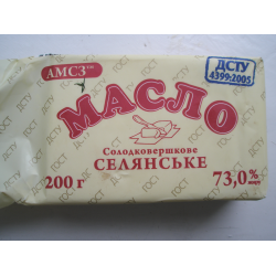 Отзыв о Масло сладкосливочное АМСЗ "Селянское" 73,0%