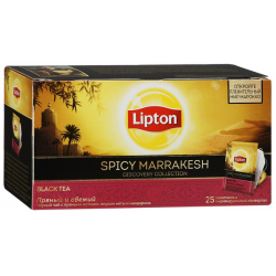 Отзыв о Черный чай Lipton Spicy Marrakesh