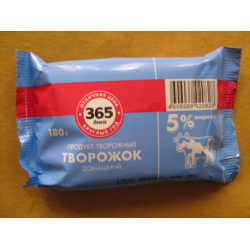 Отзыв о Продукт творожный 5% Балтком "Домашний" 365 дней