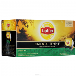 Отзыв о Чай зеленый в пакетиках Lipton Oriental Temple