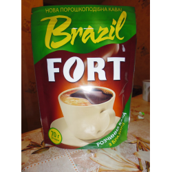 Отзыв о Кофе растворимый порошкообразный Fort "Brazil"