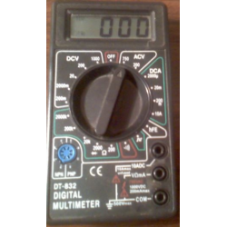 Отзыв о Цифровой многофункциональный мультиметр Digital multimeter DT832