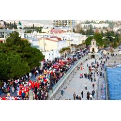 Отзыв о Парад Дедов Морозов в Ялте (Крым)