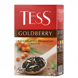 Отзыв о Черный чай Tess "Goldberry" с ароматом облепихи и айвы