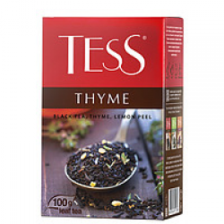 Отзыв о Черный чай Tess "Thyme" с чабрецом и цедрой лимона