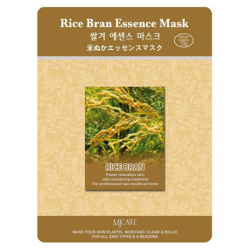 Отзыв о Маска тканевая для лица Mijin Rice Bran Essence Mask с рисовыми отрубями