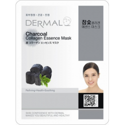 Отзыв о Тканевая маска для лица Dermal Charcoal Collagen