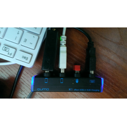 Отзыв о Внешний USB2.0 HUB 4-port Qumo без блока питания