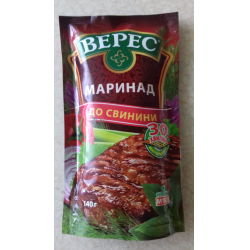 Отзыв о Маринад для свинины Верес