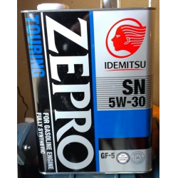 Отзыв о Масло моторное Idemitsu Zepro Touring SN/GF-5 5W-30 | Из ...