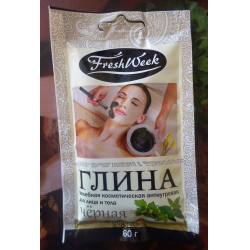 Отзыв о Черная глина для лица и тела Fresh Week