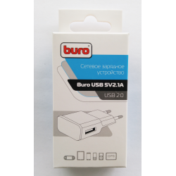 Отзыв о Сетевое зарядное устройство Buro USB SV2.1А